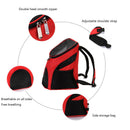 Pet Cat Carrier Backpack Breathable Travel Outdoor Shoulder Carry (Red) Newly