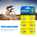 6 Pairs Bicycle Chain Link Connector MTB Road Bike Quick Master Links (9S)