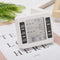 Wireless Digital Audible Alarm Refrigerator Thermometer with 2pcs Sensor