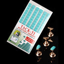 1 Sheet Reusable Adhesive Clay Stick Plasticine False Nails Tips Fix Glue