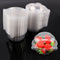 Disposable Plastic Cupcake Cases Set Cake Holders Boxes Reusable Muffin Cup