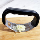 Stainless Steel Garlic Press Grinder Multi-function Bottle Opener Kitchen Gadget