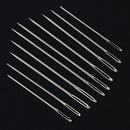 Stainless Steel Sew Pins Kit Mending Craft Hand Sewing Needle Large Eye Needles