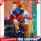 Guitarist On Street Oil Painting By Numbers Kit DIY Frameless Picture Craft