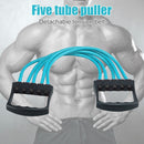Yoga Fitness Rope Chest Expander Workout Muscle Workout Elastic Exercise Bands
