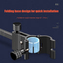 Adjustable Fishing Rod Bracket Aluminum Alloy Fishing Pole Locker (Black) Newly