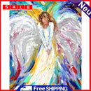 Full Round Drill Diamond Painting Abstract Girl Picture Handiwork Art Mosaic Kit