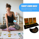 #A Wooden Tarot Card Base Moon Shape Tarot Display Stand Gifts for Enthusiast