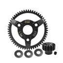 Medium Carbon Steel Main Gear 56T+Motor Transmission for 15TTRAXXAS 1/10 2WD F-150