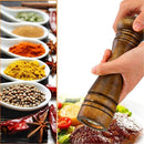 Pepper Grinder,Adjustable Coarseness,Wooden Manual Spice Pepper Mill for Kitchen