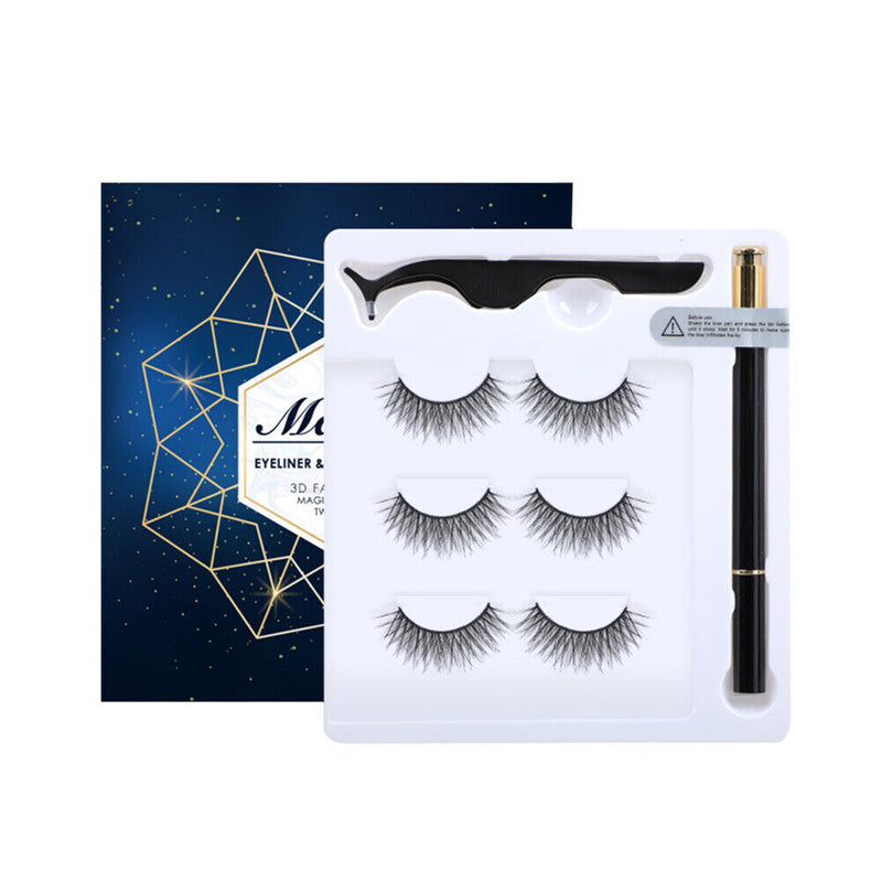 Magic Eyelashes Liquid Eyeliner Set Lashes Makeup Eyelash Suit Eyelash Extens