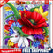 Full Embroidery Needlework Set Cross Stitch Kit 11CT Birds Flower (CS084)