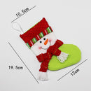 Christmas Stockings Hanging Gift Bag Candy Decoration(Snowman)