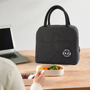 Picnic Insulation Bags Portable Lunch Bento Bag for School Camping (Black) Newly