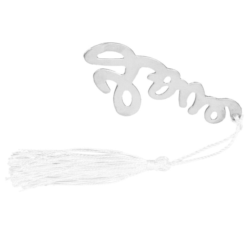 LOVE Shaped Bookmark Tassel Wedding Favors Bridal Shower Bridesmaid Giffts Newly