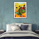 5D DIY Autumn Pumpkin Full Round Diamond Painting Kit Picture Artwork Craft