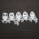 Cute Owl Punching Molds Stencil Scrapbooking Album Photo Paper Models Card