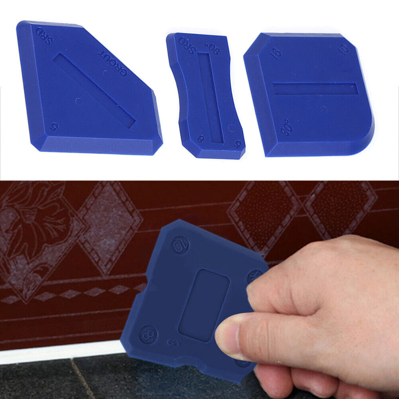 20 in 1 Caulk Nozzle Scraper Set Sealant Angle Scraper Grout Caulking Tools