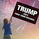 Donald Trump Flag Banner America Voting Customized Outdoor Yard Bunting 90x