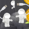 USB Powered Night Light Astronaut Shape Read Desk Lamp DC 5V Laptop-LE