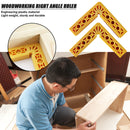 90 Degrees Carpenter Woodworking Square Corner Clamp Right Angle Ruler (A) Newly