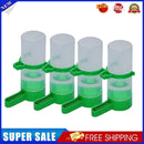4pcs Bird Pet Drinker Feeder Waterer Clip for Aviary Budgie Cockatiel
