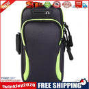 Waterproof Sport Arm Bag Armband Women Men Running Phone Case Pouch (Green)