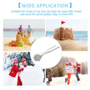 Snowflake Shape Snow Clipper Plastic Simple Operation Winter Fight Sports Toys