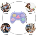 Portable Gamepad Shape Gadget Stress Relief Educational Toys (Light Blue) Newly