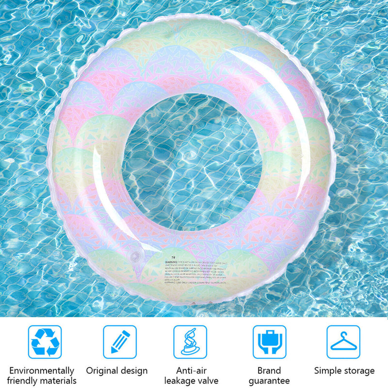 #A PVC Safety Float Circle Ring Heat-Resistance Pools Accessories Kids Infant Sw