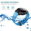 Silicone Strap for Garmin Fenix 7/6/6 Pro/5/5 Plus Watch Band (Sky Blue) Newly