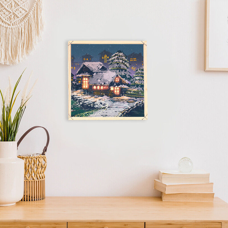 Photo Picture Hanger Framework Canvas Poster Drawing Frame Art Craft Accessories