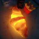 Light Cake Simulation Bread LED Night Lamp Baking Room Gift (Croissant) Newly