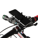 Bicycle Scooter Phone Holder Aluminum Motorcycle Camera Stand Rack (Black) Newly