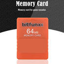 FMCB 1.966 Memory Card for Sony PS2 64MB with Free McBoot Game Console Card