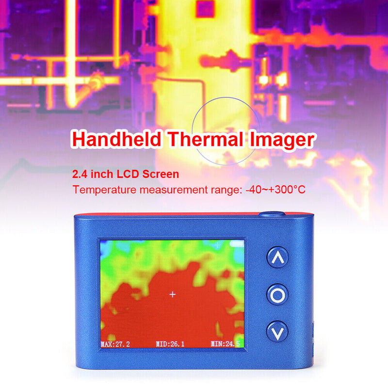 Digital Infrared Thermal Camera Imager Adjustable MLX90640 Handheld Thermograph