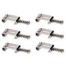 6PCS Roller Bridge Tremolo Saddles for Strat Stratocaster Tele Electric Guitar