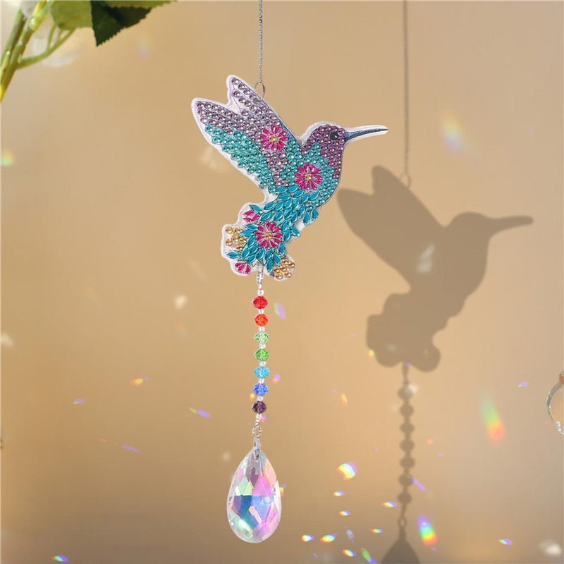 Diamond Painting Wind Chime DIY Crystal Dream Light Catcher Pendant (AA900)