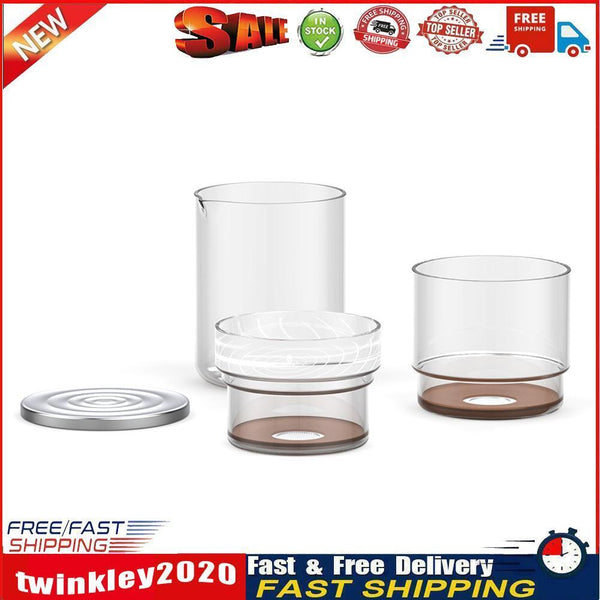 300ml Ice Drip Coffee Pot Glass Coffee Maker Dripper Filter Cold Brew Pots Newly