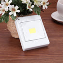 Battery Powered COB LED Wall Light Waterproof Wardrobe Outdoor Lamp (A)