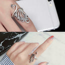 Fish Phoenix Knitting Loop Crochet Ring Ring Sewing Accessories Thimble Ring