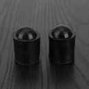 5pcs Billiard Cue Rubber Protective Sleeve Billiard Accessories (Black) Newly