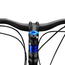 OUO Bicycle Stem Top Cap Headset Cover with Screw Fork Ring Spacer (Blue) Newly