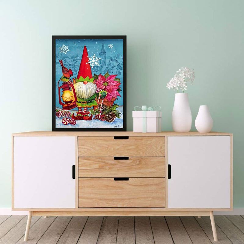 Diamond Painting Kits from the Christmas Goblin Caricature Series with Round Drill -