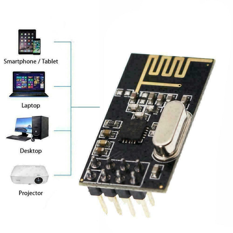 NRF24L01 + wireless module 2.4-2.5GHz WIFI development a board M8C7 a Y5W4 Q4M7