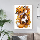 5D Rhinestone Picture Full Square Drill DIY Cute Dog Diamond Painting 30x40cm