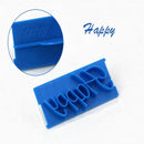 Baking Tool Fondant Cutter Sugarcraft Mould Cake Mold Letter Happy Birthday