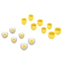 Ear Tips In-Ear Earbuds Cover Set for Sony WF-1000XM4 WF-1000XM3 (Yellow) Newly