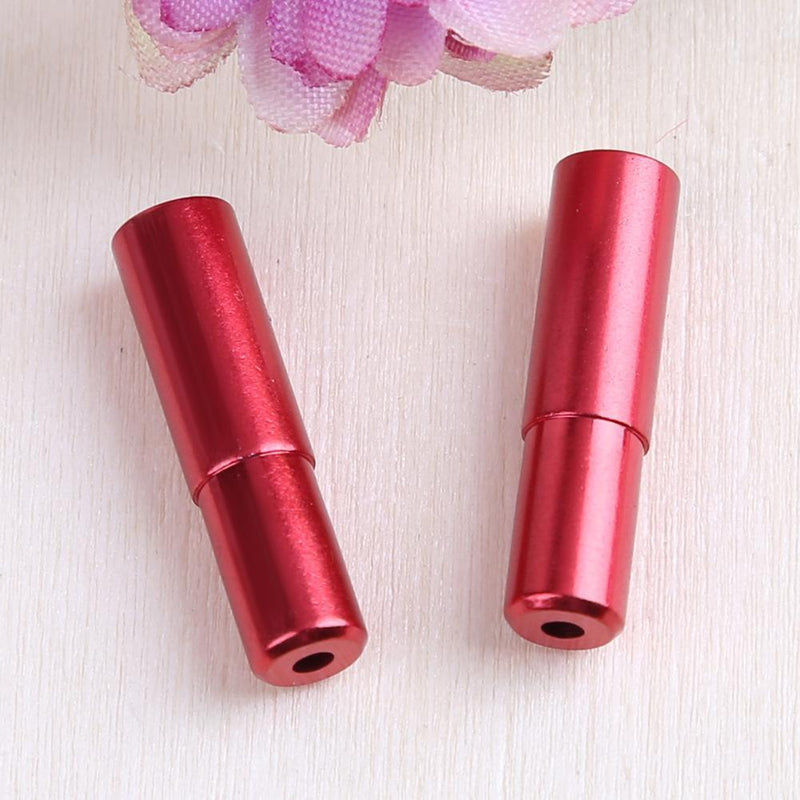 10PCS Mountain Road Bike Bicycle Brake Cable Hose Housing End Cap 5mm(Red)