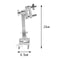 Metall Trommel Halterung Ständer Halterung Clip Percussion Instrumente Teile